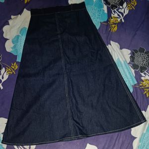 Stylish Denim A-line Skirt | Worn Once