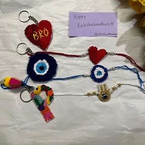 Handmade Rakhi Combo