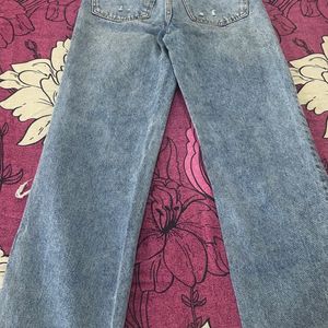 Wide Leg Jeans For Woman Girls