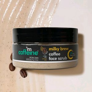 MCAFFEINE MILKY BREW COFFEE FACE SCRUB