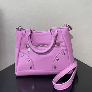 H&M Sling And Handbag Both In Pink