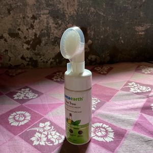 Empty Mamaearth Foaming Face Wash Bottle