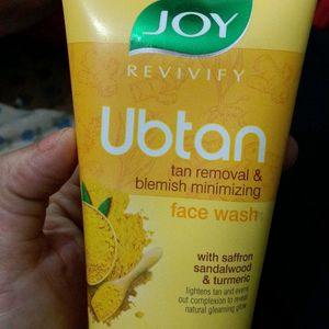 Joy Ubtan Face Wash New Pack