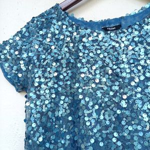 Westside Noun Sequin Top