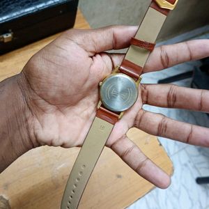 Sonata Gold Watch