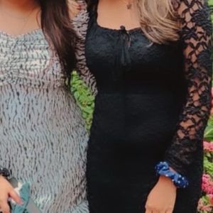 Black Lace Dress