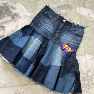 ICE-BERG denim Skirt