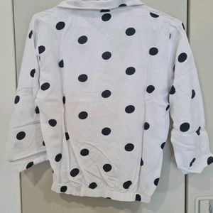 Black Dotted Shirt