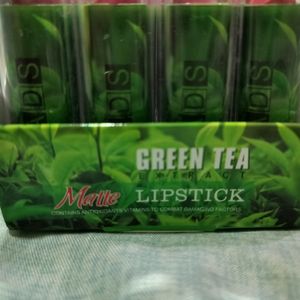 New Ads Green Tea Matte Lipstick Pack Of 12