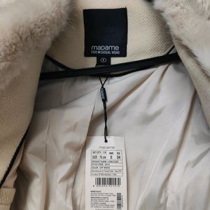 Madame Off White Overcoat