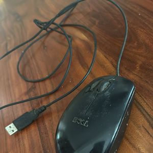 Dell Usb Wired Mouse 💯 Working Condition