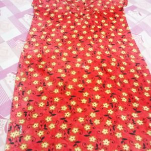 Pure Cotton Nighty For Women