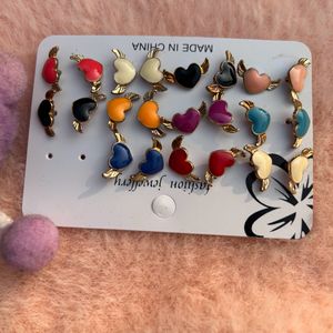 Heart Studs