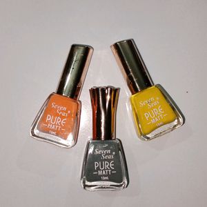 Pack Of 2 Nailpaint + 1 Free