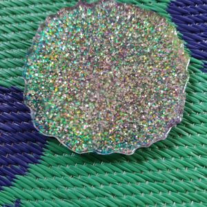 Customized Glitter Tea Coaster