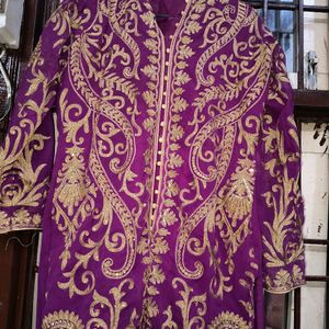 Purple Kurta