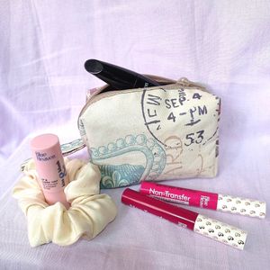 Makeup Item Storage Pouch (Handmade)