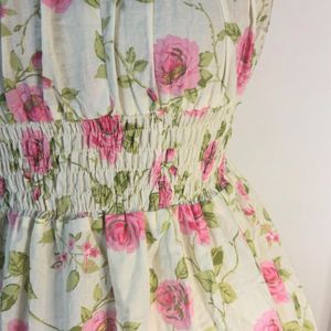 Pretty Floral Elegant Maxi Dress