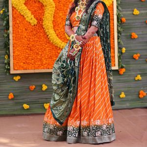 Lehenga Choli For Haldi