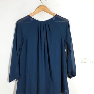 Navy Blue Casual Top (Women’s)