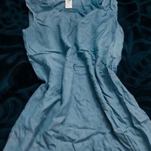 Kurti/Dress Jean Type Material But Cotton Blend