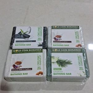 Soap By Organic Harvest ( Combo Of 4)