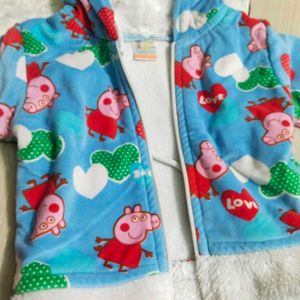 Peppa Pig Woolen Dress For Kids