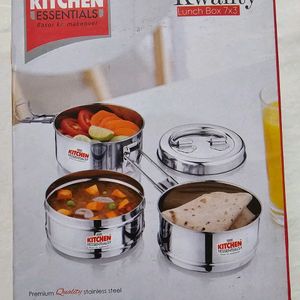 New Stainless Steel Tiffin Box