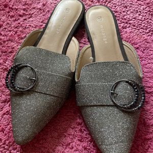 Silver Party Wear Sandals