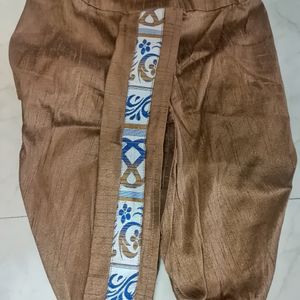 Boy Silk Kurta-Dhoti Set-Traditional Navratri/Wedd