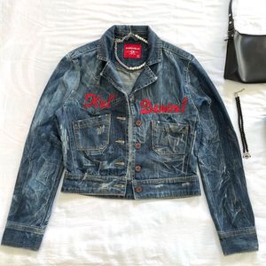 ✰Y2k Unisex Blue Vintage Denim Jacket ✰