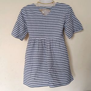 Stripe Dress For Adults