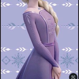 Frozen Elsa Style Boutique Made Gown