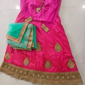 Lehenga Choli/Ghagra Choli Designer Mirror Work