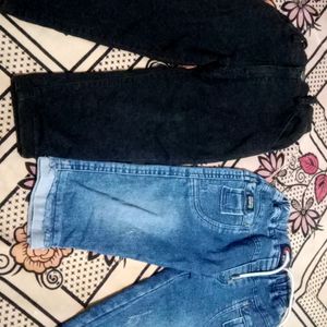 Babies Unisex Denim Pant Bottom Combo