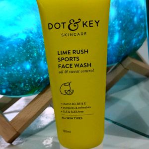 (Sealed) Dot & Key Lime Rush Sports Facewash