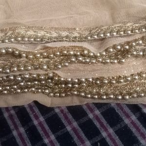 Golden Net Dupatta