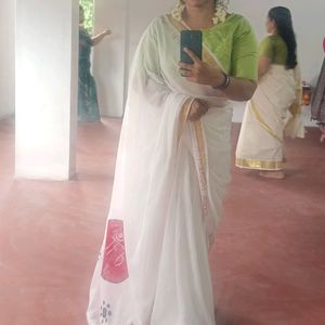 Tant Kerala Saree