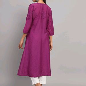 ORIGINAL HANDWORK CHIKANKARI KURTA