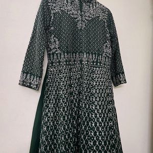 Partywear Heavy Kurta With Palazzo And Dupatta