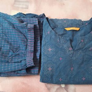 XL Kurta Plazo Set