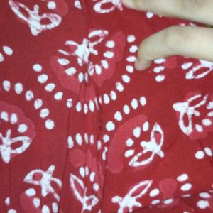 Red Short Kurti