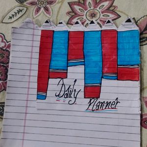 A Daily Planner Diary, Easy To Carry..