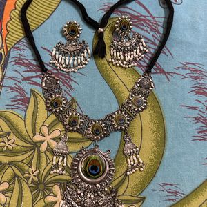 Oxidised Mor Pankh Jewellery