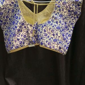 Stylish Back Open Blouse