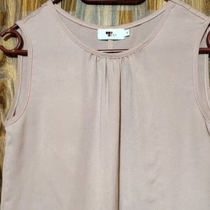 TEMT Peach Sleeveless Top