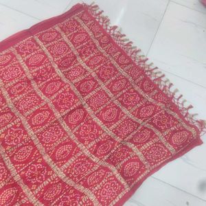 Premium Bandhani Disigh Chanderi Dupatta