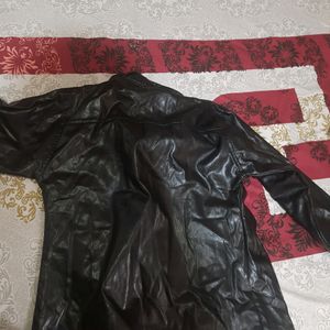 Black Leather Casual Cool Jacket