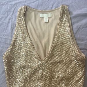 H&M Crop Top Golden