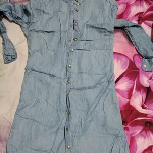 mini shirt denim type